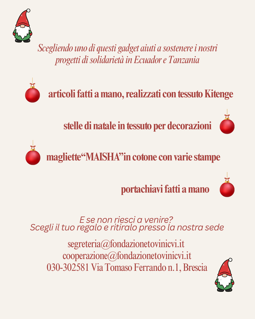 A NATALE, PASSA DA NOI!